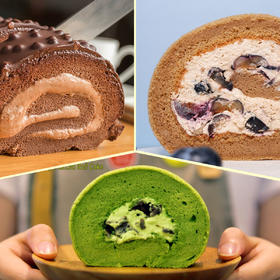 【甄选系列】手工低糖蛋糕卷单片-可选口味