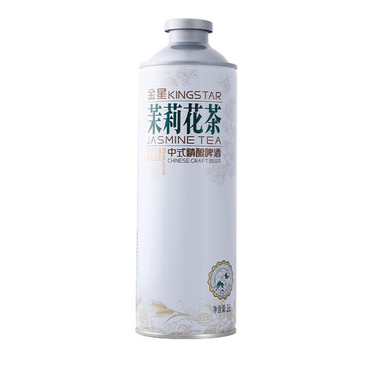 【整箱】金星茉莉花茶中式精酿啤酒茶啤 1L*6瓶 商品图1