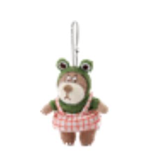 小熊汉斯青蛙毛衣黛丝站挂件 商品图0