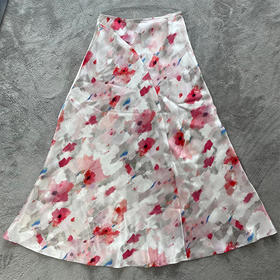 【不退不换】良木礼醋酸半裙（7855）