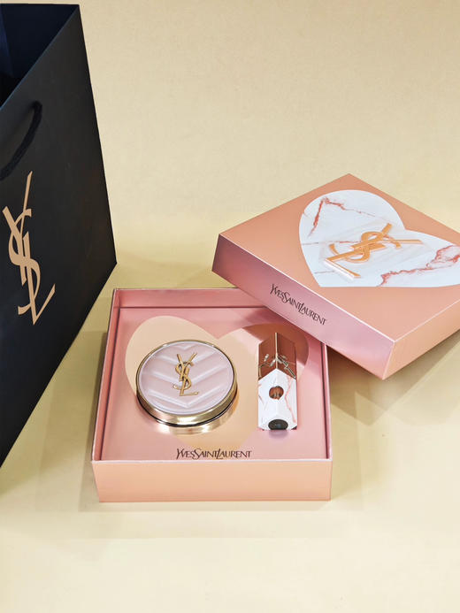 YSL圣罗兰粉气垫B10+唇釉442套装（12g+5.5ml） 商品图2