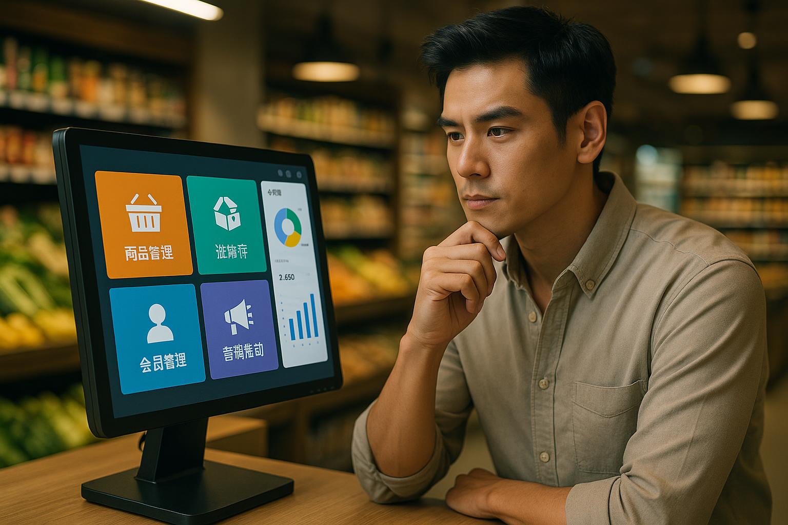 生鮮店收銀系統(tǒng)怎么選？功能對比與選型攻略