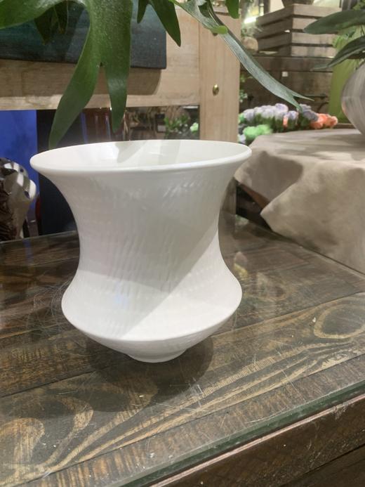 白色简约花盆 商品图0