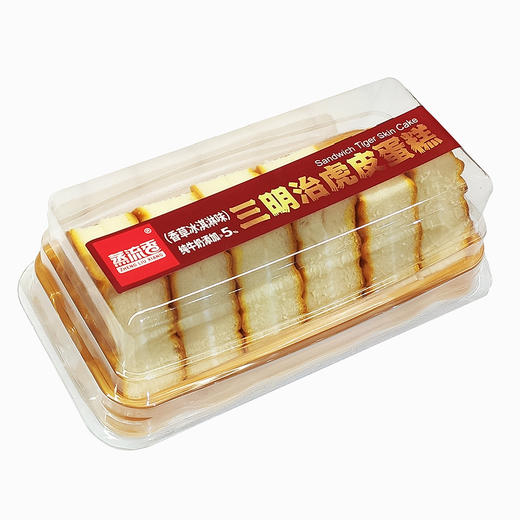228g蒸流香三明治虎皮蛋糕香草味 商品图0