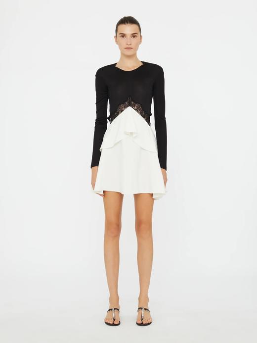 Christopher Esber - Endrey Back Mini Dress - Black/ White - 女装 - 连身裙 - 黑色/白色 商品图0