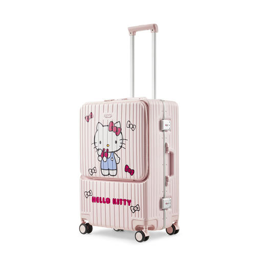 银座GINZA TRAVEL x Hello Kitty联名系列 24寸前开盖铝框箱6661K 商品图6