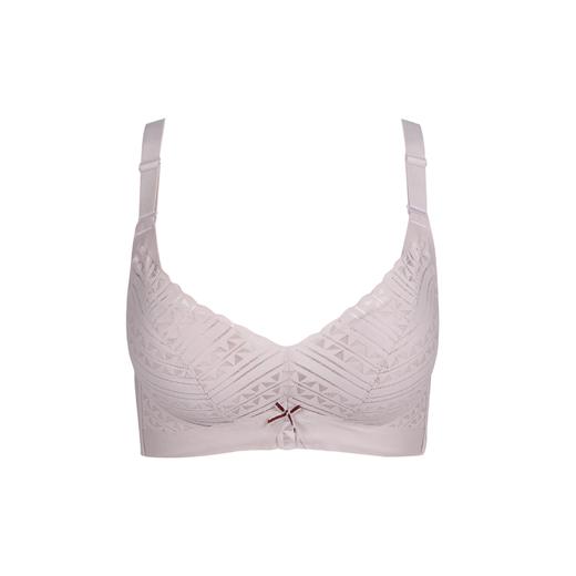 都市丽人内衣自然舒适A:加厚B:中厚蕾丝三排扣树脂胶圈文胸LB11K5 商品图2