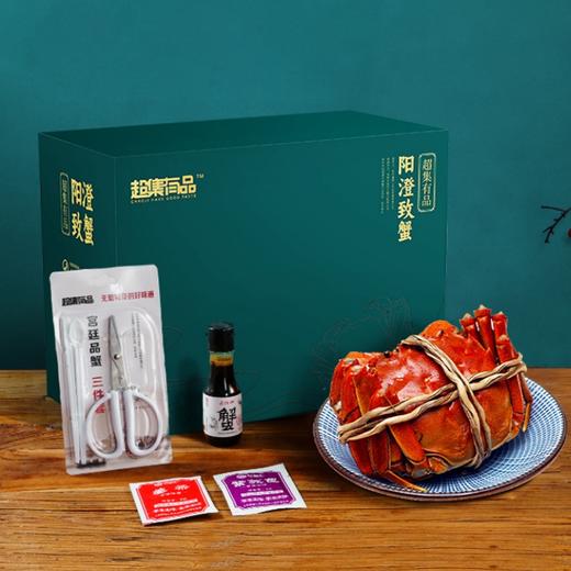 超集有品大闸蟹3288型 公蟹5.0；母蟹3.5四对装 商品图1