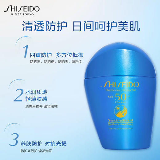 资生堂蓝胖子防晒霜50ml SPF50+ 商品图0