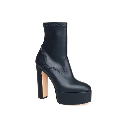 豪麟名鞋CASADEI女鞋短靴人造革1R532黑色 商品图0