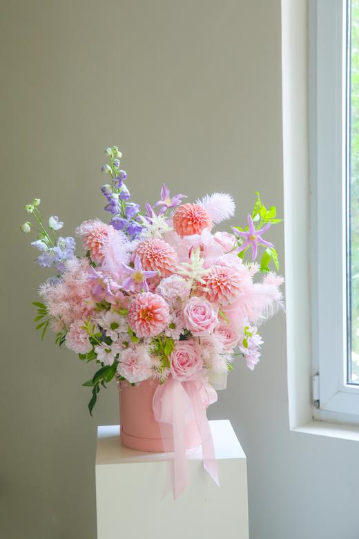 法式花园风花桶樱花石蕊 商品图3