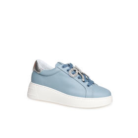 豪麟名鞋STOKTON女鞋时尚休闲鞋羊皮革230-D蓝色