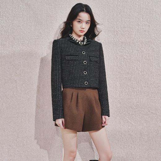 MAXRIENY优雅复古短外套女精致剪裁设计名媛高级感上衣 商品图0