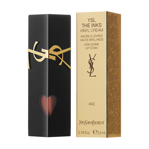 YSL圣罗兰黑管镜面唇釉442烈酒浅棕 5.5ml 商品图1