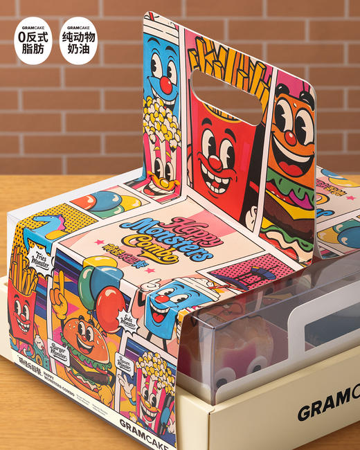 萌怪乐园餐 -礼盒装慕斯蛋糕 商品图5