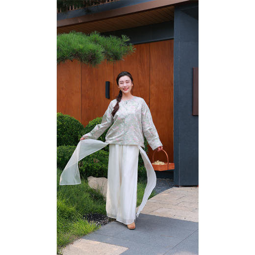 【2026东衣作】飘纱阔腿裤（24809976凌波仙子-设计师） 商品图2