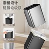EKO开口桶 家用敞口垃圾桶10L/个（雅钢色） 商品缩略图5