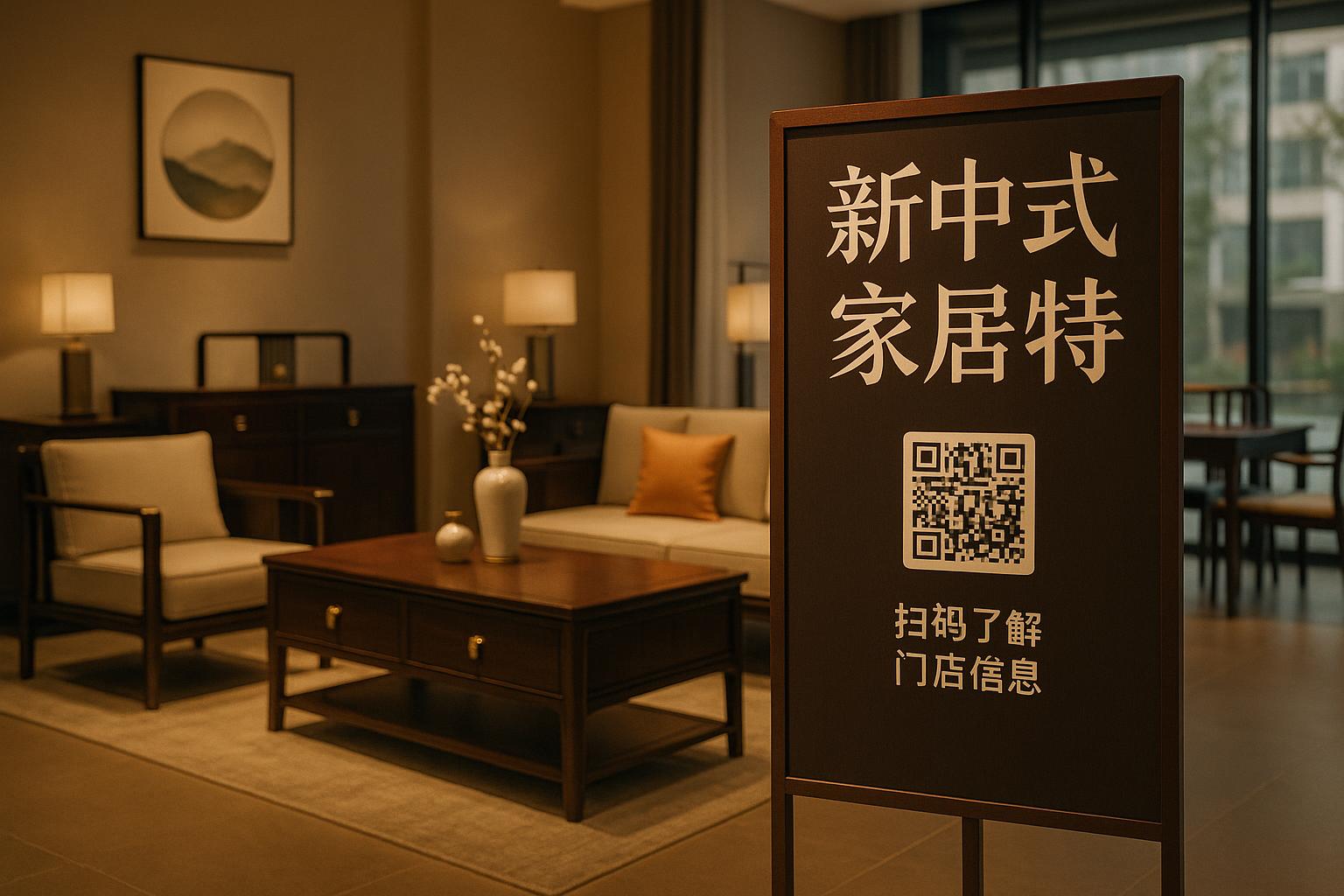 保定新中式家具店主要分布在哪些区域？