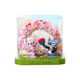 VBEINGS花语 史迪奇甜酷奇遇花园系列 cp花盒款