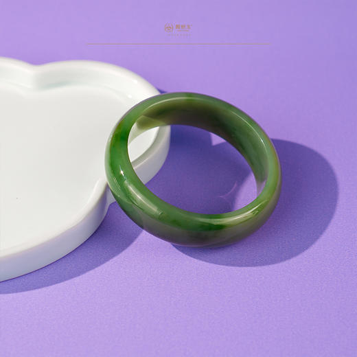 新疆国玉盟世玉碧玉手镯【带证书·顺丰物流】 商品图3