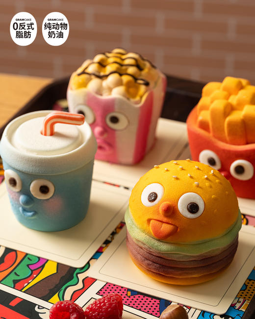 萌怪乐园餐 -礼盒装慕斯蛋糕 商品图2