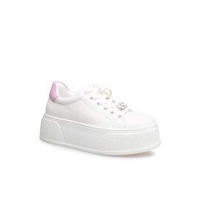 豪麟名鞋迪嘉女鞋时尚休闲鞋牛皮革DJHJA52WX014粉色