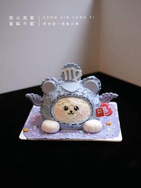 处女座-线条小狗