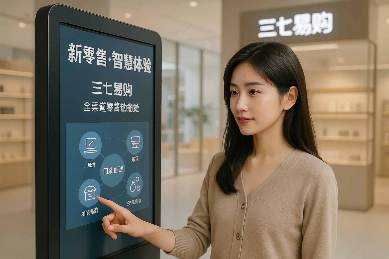三七易购如何实现线上线下融合？