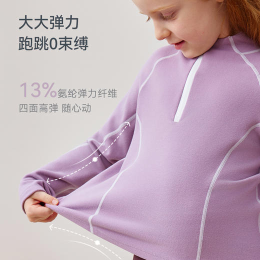 【89元秒杀】2025年秋冬新品 ibaby×outlast太空科技恒温双面布上衣春秋季儿童外套长袖 商品图4