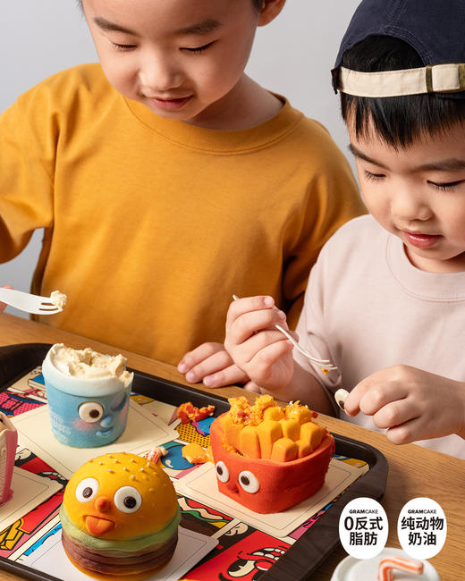 萌怪乐园餐 -礼盒装慕斯蛋糕 商品图3