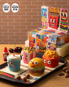 萌怪乐园餐 -礼盒装慕斯蛋糕