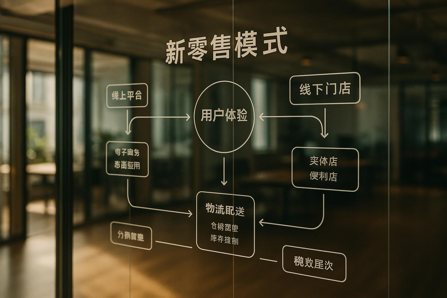 新零售概念图包含哪些核心要素？