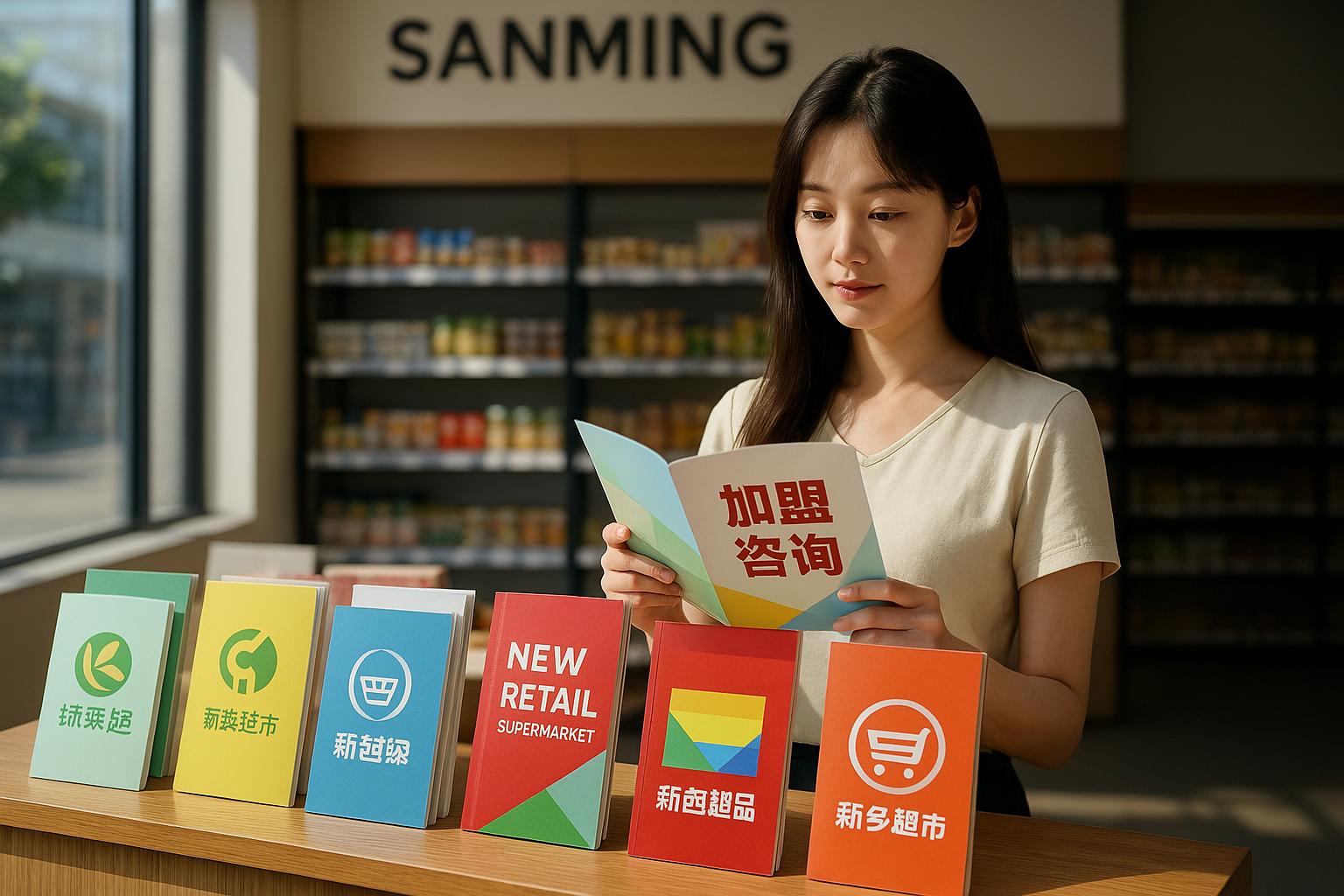 哪些全国性新零售品牌在三明开放加盟？