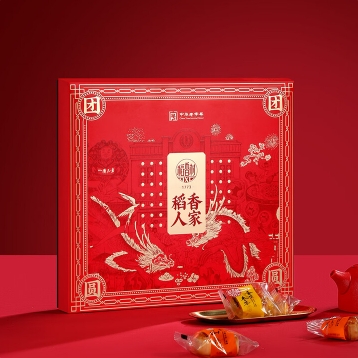 稻香村团团圆圆月饼礼盒525g【BH】【JM】