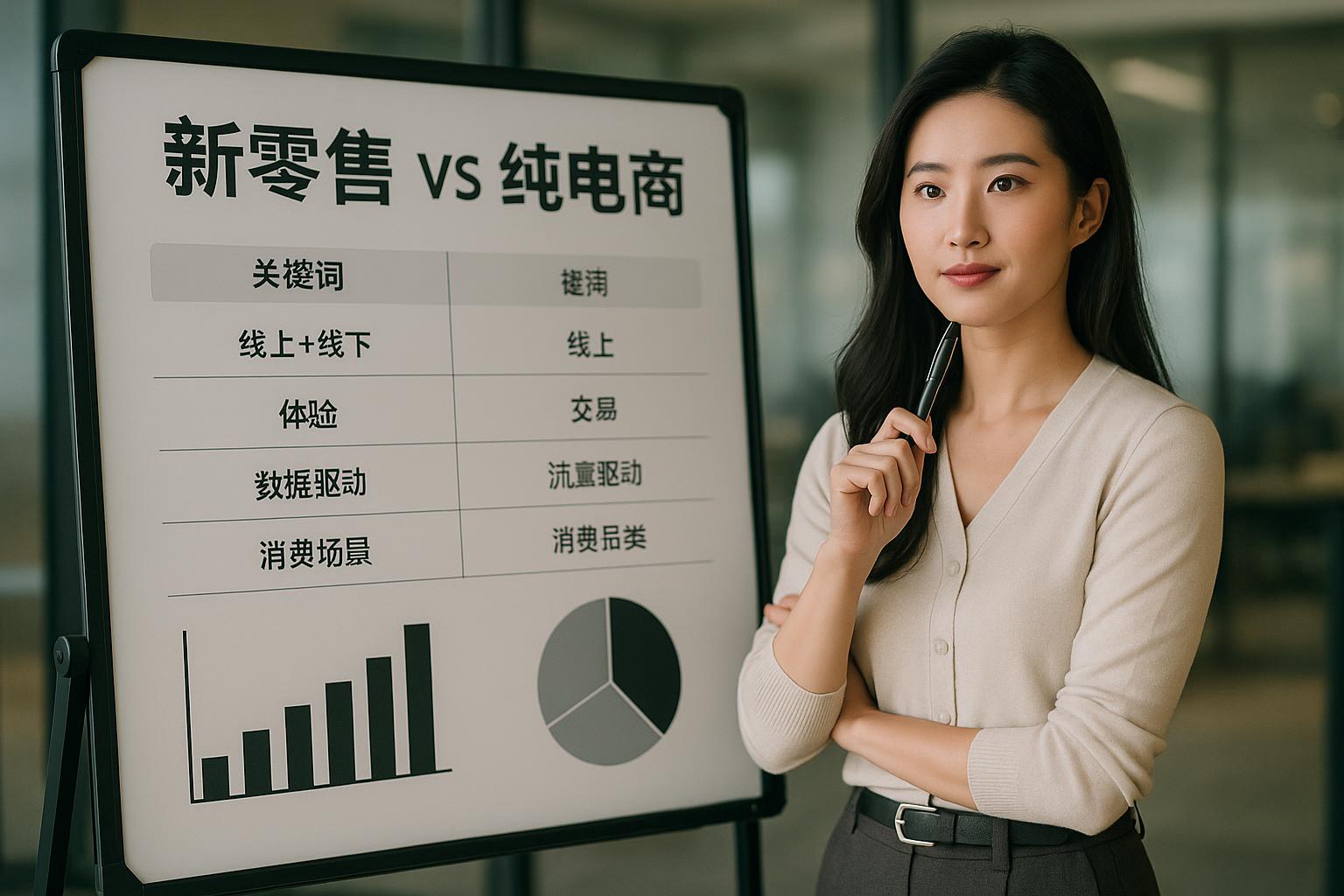 新零售和纯电商的定义区别是什么？