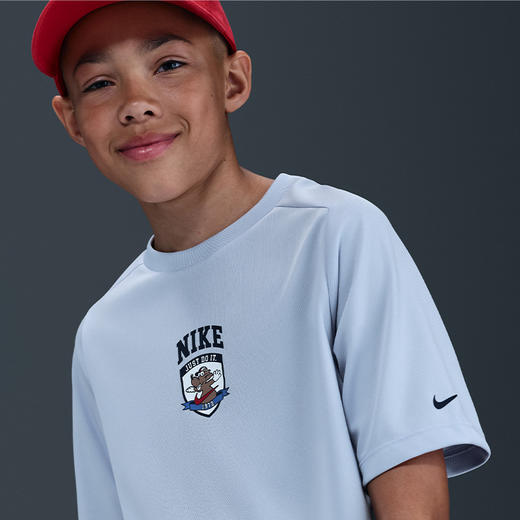 Nike Multi Dri-FIT 大童速干短袖训练上衣 II0477 商品图2