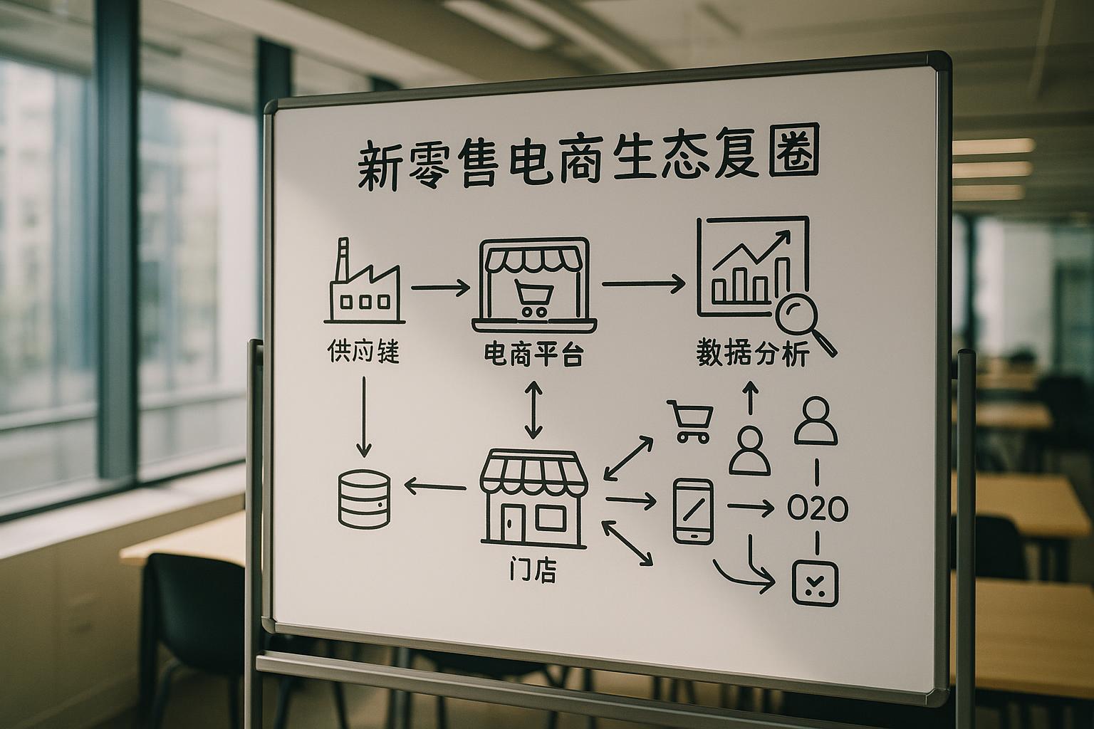 新零售电商生态圈包含哪些核心模块？