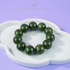 新疆国玉盟世玉碧玉手链【带证书·顺丰物流】 商品缩略图2