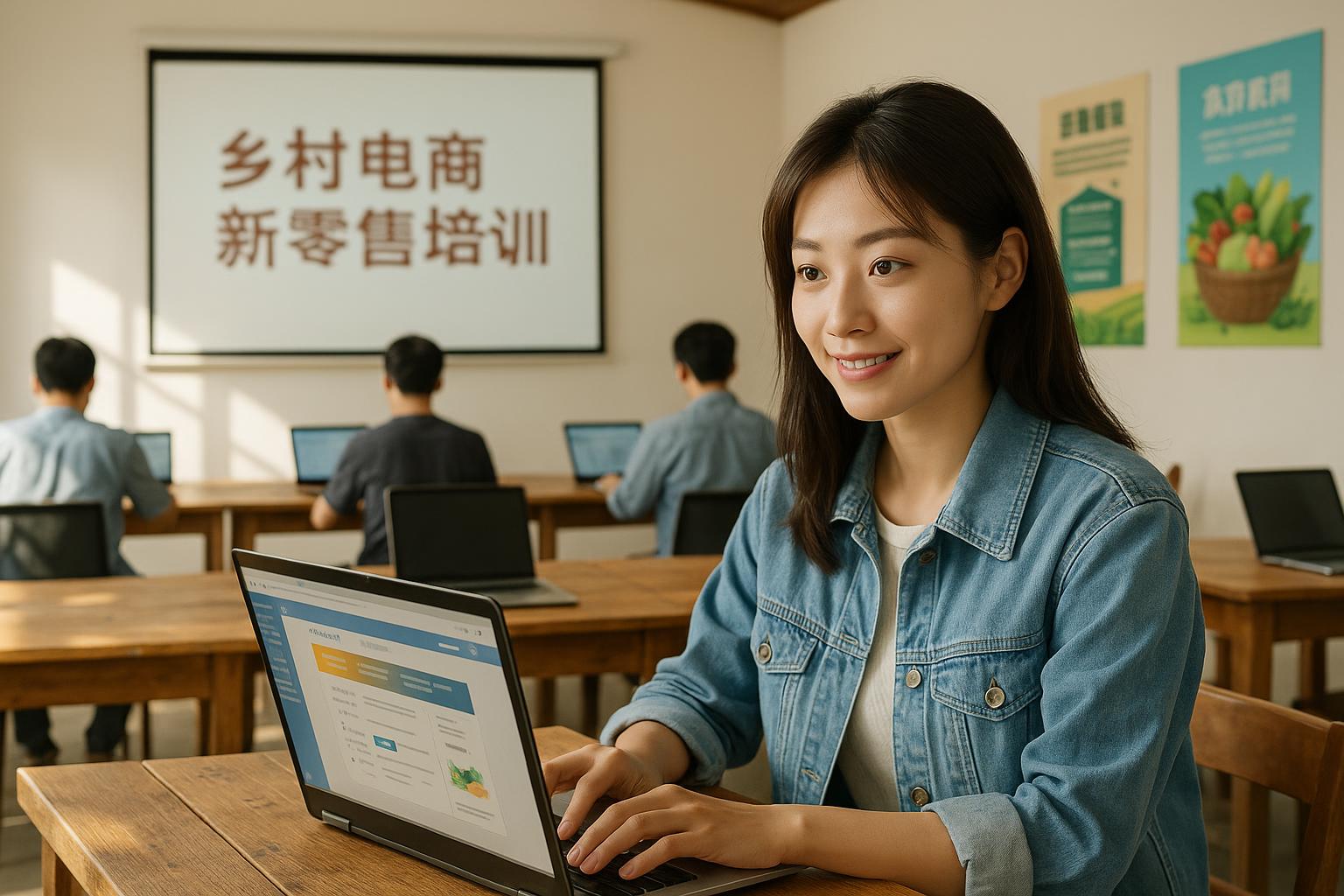 如何设计适合农村的电商培训内容？