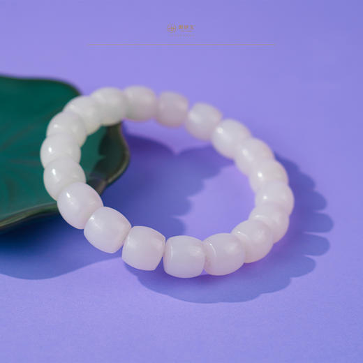 新疆国玉盟世玉羊脂玉手链【带证书·顺丰物流】 商品图2