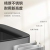 EKO开口桶 家用敞口垃圾桶10L/个（雅钢色） 商品缩略图4