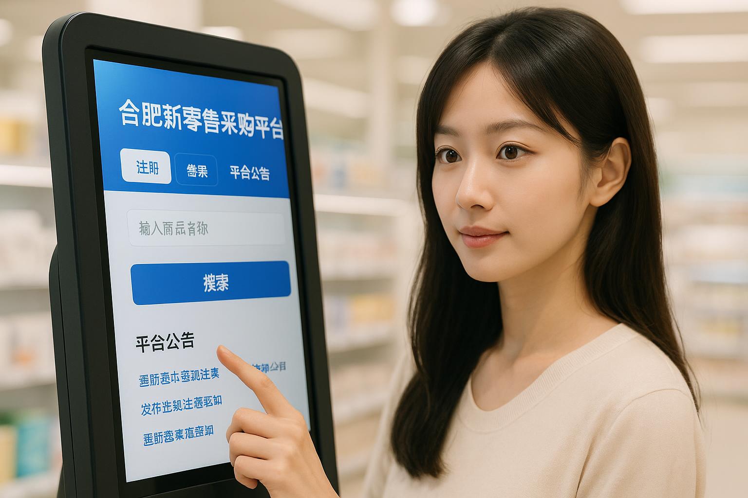 如何进入合肥新零售采购平台官网