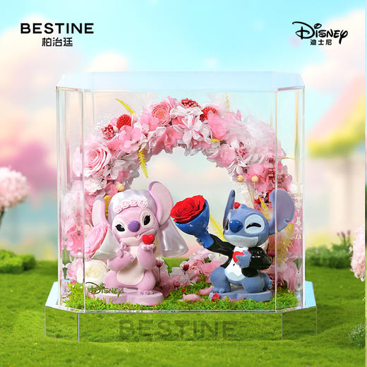 VBEINGS花语 史迪奇甜酷奇遇花园系列 cp花盒款 商品图1