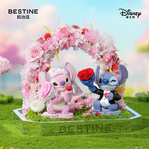 VBEINGS花语 史迪奇甜酷奇遇花园系列 cp花盒款 商品图4