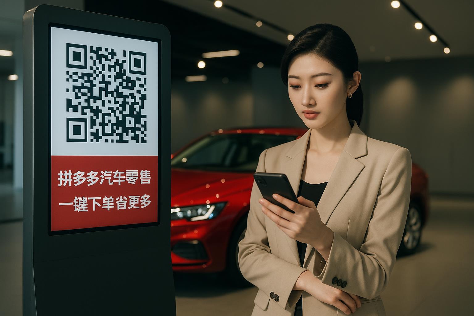 拼多多卖车的商业模式是什么？