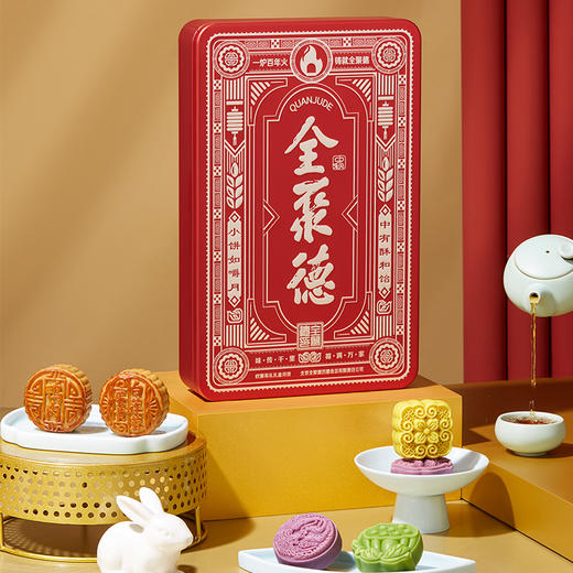 2025款 全聚德欢聚有礼 月饼礼盒 商品图2
