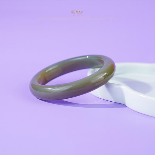 新疆国玉盟世玉和田玉手镯【带证书·顺丰物流】 商品图2