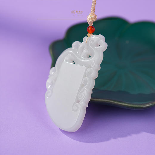 新疆国玉盟世玉羊脂玉挂件（动物）【带证书·顺丰物流】 商品图4