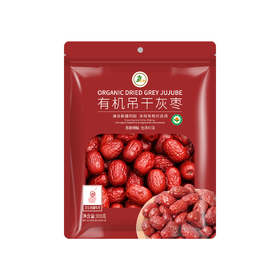 五为有机吊干灰枣300g