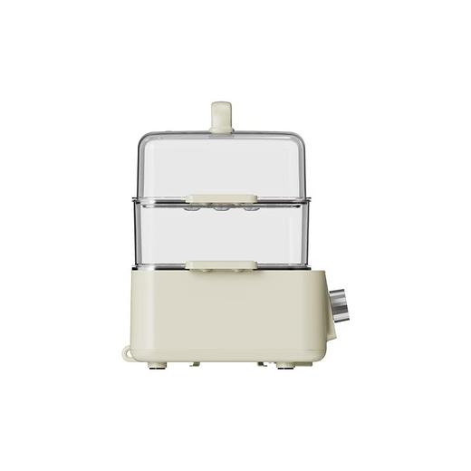 美的(Midea)多功能锅(510672)家用11.5L大容量电蒸锅 智能定时上蒸下煮电锅 透明可视电火锅 ZGE252252 不锈钢蒸片 商品图2